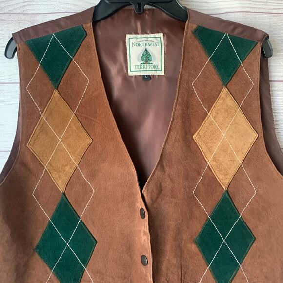 Northwest Territory Rugged Outerwear Genuine Leather Shell Size Large - Picture 2 of 16